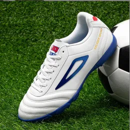 Sapatos de futebol masculino atacado sapatos de futebol tênis de relva respirável ao ar livre grama futsal indoor adulto profissional antiderrapante