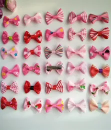 100pcs lot 3 5cm Hair Bows HairPin for Kids Girls Hair Accessories Baby Hairbows Girl Flower Barrettes Hair Clips28972360515