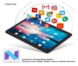 Tablet PC Ultra Slim 10 Polegada Octa Core 6GB RAM 128GB ROM 25D Vidro Temperado 50M Câmera Android 90 WiFi4625455