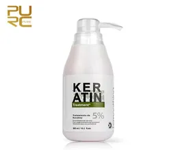 Purc Brazilian Keratin Traktowanie prostowanie Hair 5 Formalin 300 ml Wyeliminuj puszenie i wykonaj leczenie włosów shinysmooth4140246