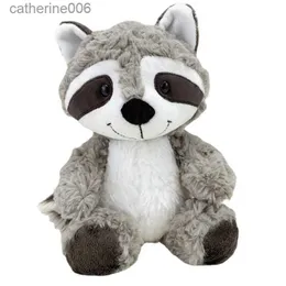 Stuffed Plush Animals 25cm Lovely Raccoon Plush Toy Cute Soft Stuffed Animals Doll Pillow For Girls Children Kids Baby Birthday GiftL231228