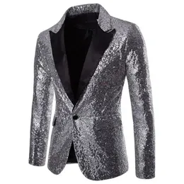 Erkek Sequins Blazer Tasarımları Plus Boyut 2xl Siyah Velvet Sizli Suit Ceket DJ Club Stage Party Düğün Giysileri 231228