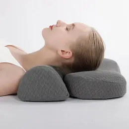 Oreiller Cervical en mousse à mémoire de forme, oreiller de lit pour dormeur latéral, oreiller orthopédique ergonomique, 231228