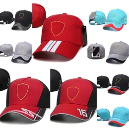 F1 Formula One Racing Hat Team Edition Curved Hat Outdoor Sunshade Racing Baseball Hat