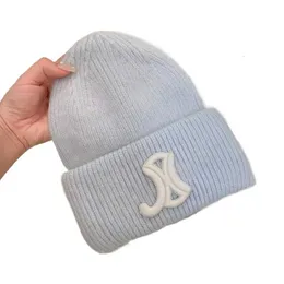 BeanieSkull Caps Chapéu de caxemira chapéu de malha acessórios de moda chapéu Arco do Triunfo Cabelo de coelho de alta qualidade C chapéu categoria boné sem aba hiphop chapéu de dança de rua 0F