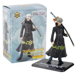 Ein Stück tot oder lebendig Trafalgar Law Figur Aktion Sieben Kriegsherren der Sea PVC -Sammlung Modell Toys2800471