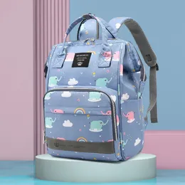 Mamãe de grande capacidade Backpack Backpack Backpack à prova d'água fralda ao ar livre Maternidade Bolsa de fraldas de fraldas bolsas de viagem para carrinho 231227