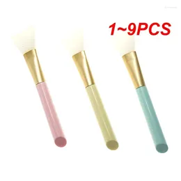 Make-up-Bürsten 1-9pcs Silikonmaske Pinsel funktional hygienisch sanft leicht zu benutzen für einen Finish Beauty-Enthusiasten