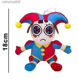 Animali di peluche ripieni 19 pezzi 25 cm The Amazing Digital Circus Peluche Morbido farcito Animazione CIRCO Peluche Bambola Regali di compleanno di Natale per bambini 231228