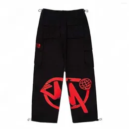 Мужские брюки-карго Y2k, повседневные мешковатые уличные спортивные джинсы, мужская одежда, спортивные штаны Minustwo Pant D3