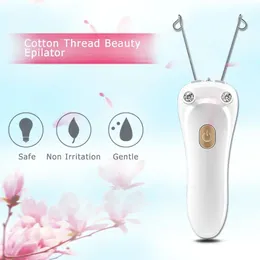 Kobiety elektryczny Epilator Ciało Usuwanie włosów Deeatterer Nić DePilator Lady Shaver twarz do usuwania włosów Piękno 231227