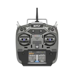 WFLY ET16S 라디오 트랜 디미터 16CH 홀 킴벌 FPV 트랜미터 RF209S RX TBS CRSF RC 드론/비행기 지원 무선 에뮬레이터에 대한 비행기 지원