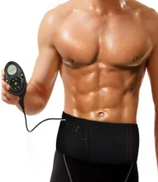 Laddningsbar muskelstimulator smal massagebälte 150 intensitetsnivåer abs Abdominal muskel toner bantning flex bälte8265412