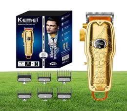 Haarschneidemaschinen Original Kemei Einstellbare Leistungsstarke Elektrische Clipper Professionelle Barber Cordless Trimmer Bart Haarschnitt Wiederaufladbare3162713