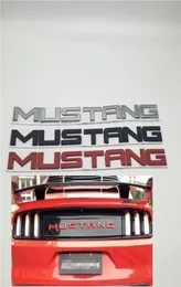 Para mustang shelby gt capô dianteiro traseiro tronco bota metal emblema bagageira logotipo placa de identificação 340*26mm2380896