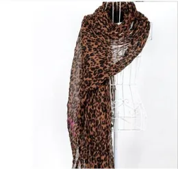 Whole female scarf warm High quality Designer scarves winter Leopard print Cotton Yarn Scarf shawl 20090CM8266474