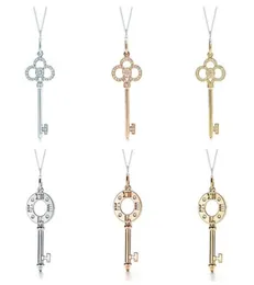 TF Juya Micro Pave Zirkon Mode Indische Schlüssel Anhänger Halsketten Für Frauen Mädchen Hochzeit Geburtstag Geschenk Halskette Supplies228D1954791