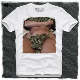 Men039s T-Shirts T Sexy Girl Kiffer Bong Gras Porno Porno Swag Pot Head T-Shirt2114334