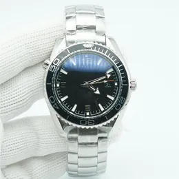 Black Bezel Limited Dial Watch 44mm 자동 메카 인칼 운동 해양 다이버 600m 스테인리스 스틸 스포츠 바다 남성 감시 2220