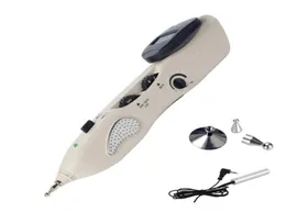 Uppgraderad laddningsbar Massagem ACU Pen Point Detector Digital Display Elektronisk akupunkturnål Point Stimulator Machine NEW2425227