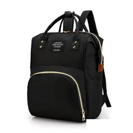 Сумки для подгузников, модная сумка для подгузников для беременных, брендовая большая вместимость, детский дорожный рюкзак, дизайнерский рюкзак для ухода за больными8839630, Прямая доставка Otfc1