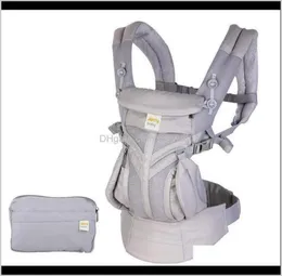 Taşıyıcılar Sırt Çantaları Güvenlik Gear Baby Baby Çocuk Annelik Damlası Teslimat 2021 Nefes alabilen Bebek Taşıyıcı Sling Çok Fonksiyonlu İnfan84617113813