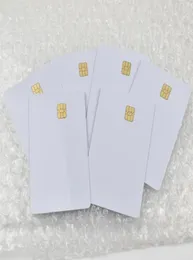 100pcs lot ISO7816 White PVC Card with SEL4442 Chip Contact IC Card Blank Contact Smart Card237a3445888