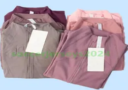 Lu Yeni Yoga Kıyafetleri Ceket Giyim Kapşonlu Tanımla Sweatshirts Kadın Tasarımcıları Spor Ceket Katlar Çift Kumanma Fitness Hooke5381222