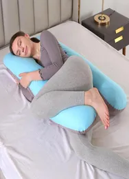 Almofadas em forma de u confortável cinto de maternidade corpo gravidez travesseiro feminino grávida lado travessas almofada para bed262n3259442