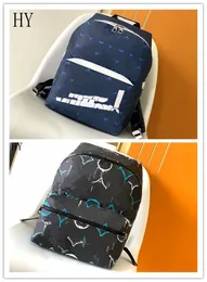 المصمم الفاخرة الكسوف الاكتشاف الظهر PM M21395 M45879 حقيبة ظهر Bandana Blue School Bags 7A أفضل جودة