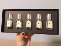 Conjunto de perfume 9mlx5 frascos unissex edp fragrância de longa duração unissex para homens mulheres bom cheiro entrega rápida4785791
