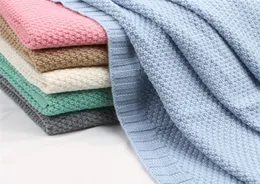 Newborn Swaddle Wrap Blankets Baby Blanket Knitted Super Soft Toddler Infant Bedding Quilt For Bed Sofa Basket Stroller Blankets1326318