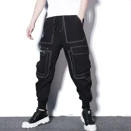 Pantaloni cargo hip-hop da uomo Novità in Y2k Haruku Streetwear Pantaloni popolari di marca unici Pantaloni da jogging Pantaloni sportivi larghi