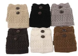 2016 Button Boot Cuffs Knit Boot Topper Faux Legwarmers Cuff Shark Tank Tarmers 6 Colors 3pairslot 39944872954