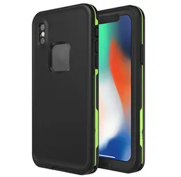 2018 Case Life Water Proof Case For iPhone X iPhone 8p 7p Fre White Package Waterproof Case Retail Packaging 2096072