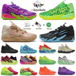 Lamelo ball Basketball Shoes Melo MB.03 Sneakers Designer Signature Shoe Toxic FOREVER RARE Blue Hive Rick and Morty Chino Hills Mens Womens Lemelo MB.02 mb 3 Trainers