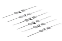 100pcs 33 mm Chrome 304 in acciaio inossidabile per pin per pin per pin prismi di cristallo dei connettori della lampada lampada Accessori 222o5447659