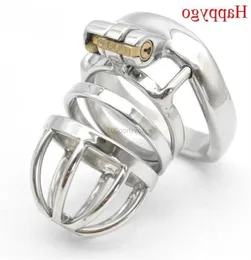 Happygo Stainless Steel Slth Lock Male Chastity Device Cock Cage Virginity Lock Penis Lock Cock Ring Chastity Belt A275295p4140880