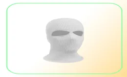 Yeni Ordu Taktik Kış Sıcak Kayak Bisiklet 2 Delik Balaclava Hood Cap Full Yüz Mask260S7736724