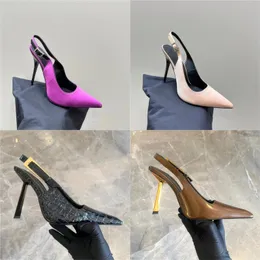 Shoe maker designer women's high heels sandals pointed red and black patent leather branded shoes, luxurious professional shoes banquet shoes