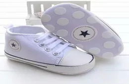 Bair Boys Girls Canvas Shoes 018m 어린이 소프트 솔로 된 운동화 Bebe Laceup Crib 신발 신생아 유아 유아 First Walkers4953884