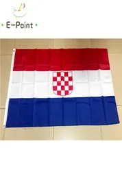 クロアチアのバネートの旗35フィート90cm150cmポリエステルフラッグバナー装飾飛行庭園旗お祝いギフト2229072