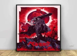 Berserk Poster Japan Anime Art Silk Posters Wall Decor Prints quadro cuadros H11103564037