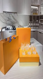 Set di bicchieri per segnaletica classico di lusso 4 pezzi 1 set di alta qualità fornito con confezione regalo per la moda di un amico di famiglia Decora Drinkw8965240