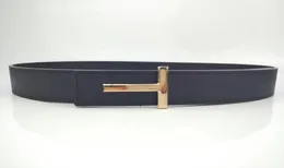 2021 designer men039s and women039s belts T letter buckle high quality leather 38CM model without box1411250
