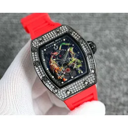 designer dz merk richar sport quartz horloge voor heren Z4VW luxe nieuwe mode wijnvat creatief gepersonaliseerd horloge montre richa sport klokken