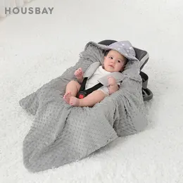 Born Decke Sleepsack auf Korb Kinderwagen Autositze aus tragbarer winddichtem warmer Schlafsack Grey Sterne Druck 231227