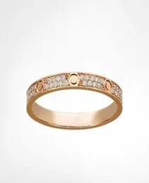 Banda com zircão completo 4mm de largura, anel de amor de casamento, joias femininas, presente de aniversário, embalado apenas em bolsa de veludo s121006317145