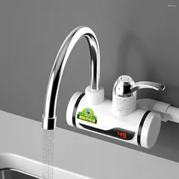 Krany kuchenne elektryczne błyskawiczne kran ogrzewania 3000W zbiornikowy podgrzewacz wody temperatura regulowana cyfrowa do łazienki