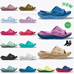 HK Slides Mense Womens Sandals Favorite Ora Recovery Slide 3 Slipper Summer Beach Shoes Foam Gummi CLIG CLIFTON BONDI 8 SANDALS PLATFORM PLATFLATFLATS SLIDER